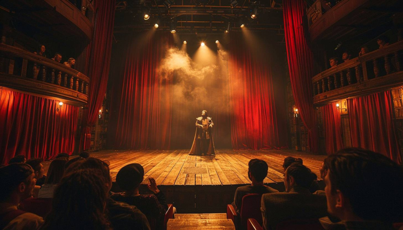 Explorer des pièces de théâtre intimes et modernes dans une salle dédiée