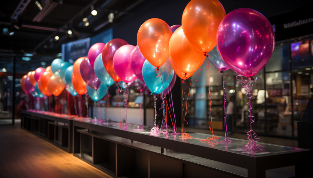 L'effet des ballons hélium sur l'ambiance et l'expérience client lors d'événements